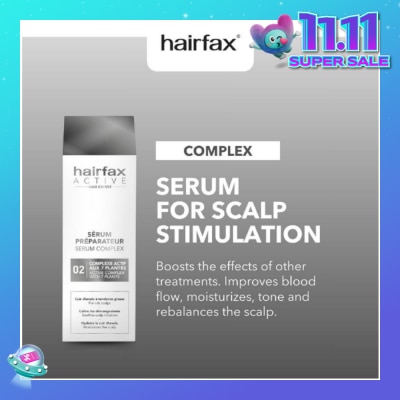 HAIRFAX Serum Complex (Pre-Shampoo Scalp Stimulant) 50ml