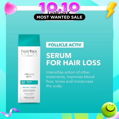 HAIRFAX Follicle Activ Hair Loss Serum (To Accelerate Hair Growth andFor All Types Of Hair Loss) 50ml image