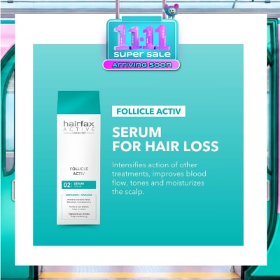 HAIRFAX Follicle Activ Hair Loss Serum (To Accelerate Hair Growth andFor All Types Of Hair Loss) 50ml image