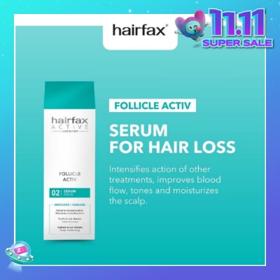HAIRFAX Follicle Activ Hair Loss Serum (To Accelerate Hair Growth andFor All Types Of Hair Loss) 50ml