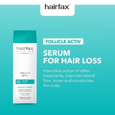 HAIRFAX Follicle Activ Hair Loss Serum (To Accelerate Hair Growth andFor All Types Of Hair Loss) 50ml