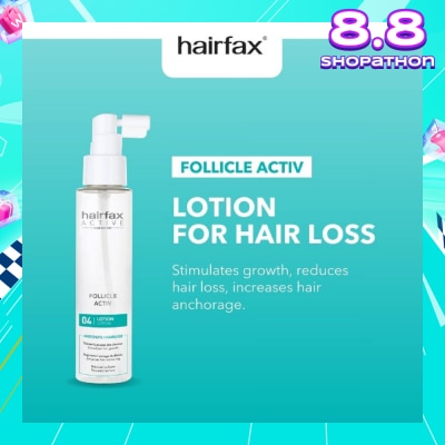 HAIRFAX Follicle Activ Hair Loss Lotion (Stimulates Follicular Growth & For All Types Of Hair Loss) 100ml