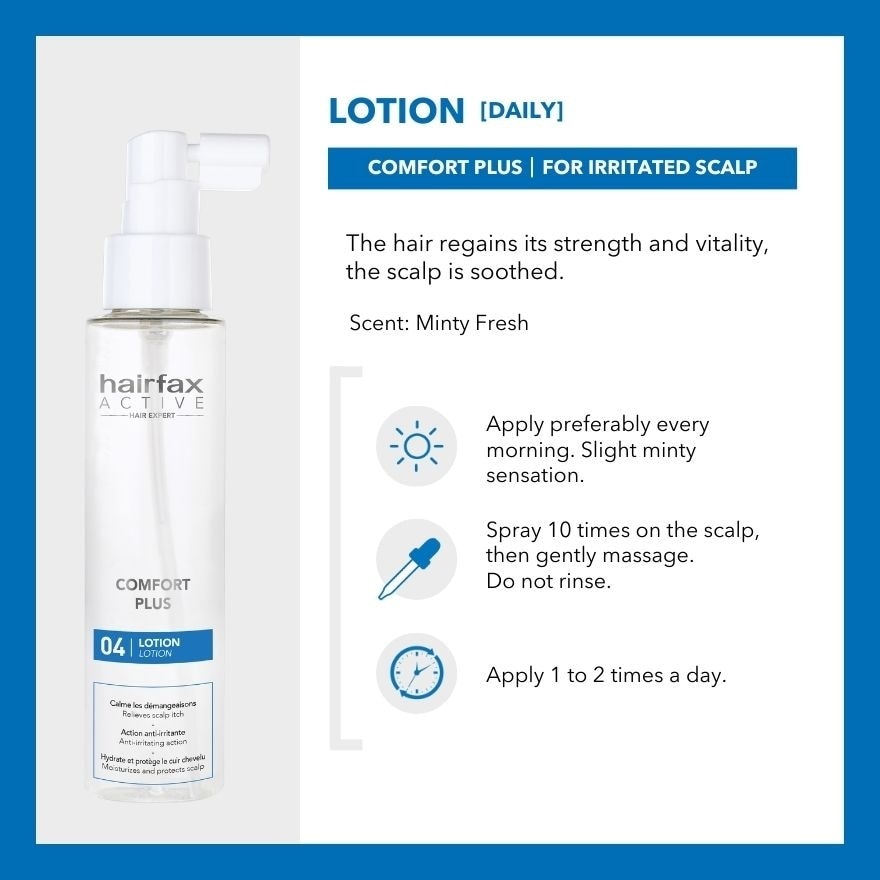 Comfort Plus Lotion (For Soothing & Calming Senstive & Irritated Scalp) 100ml