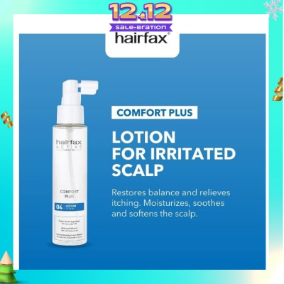 HAIRFAX Comfort Plus Lotion (For Soothing & Calming Senstive & Irritated Scalp) 100ml