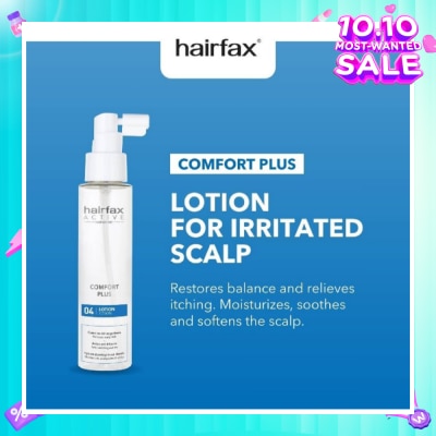 HAIRFAX Comfort Plus Lotion (For Soothing & Calming Senstive & Irritated Scalp) 100ml