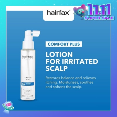 HAIRFAX Comfort Plus Lotion (For Soothing & Calming Senstive & Irritated Scalp) 100ml