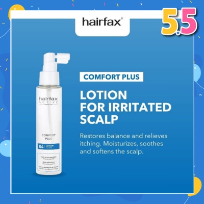 HAIRFAX Comfort Plus Lotion (For Soothing & Calming Senstive & Irritated Scalp) 100ml