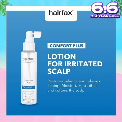 HAIRFAX Comfort Plus Lotion (For Soothing & Calming Senstive & Irritated Scalp) 100ml