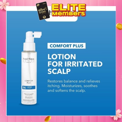 HAIRFAX Comfort Plus Lotion (For Soothing & Calming Senstive & Irritated Scalp) 100ml