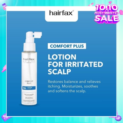 HAIRFAX Comfort Plus Lotion (For Soothing & Calming Senstive & Irritated Scalp) 100ml