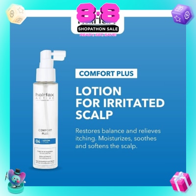HAIRFAX - Comfort Plus Lotion (For Soothing & Calming Senstive & Irritated Scalp) 100ml