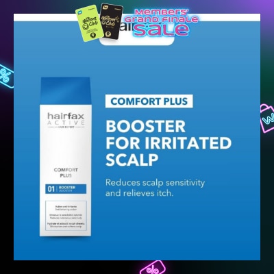 HAIRFAX Comfor Plus Booster (Intensive Treatment For Senstive & Irritated Scalp) 50ml