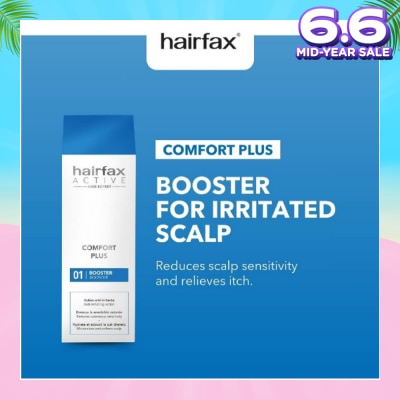 HAIRFAX Comfor Plus Booster (Intensive Treatment For Senstive & Irritated Scalp) 50ml