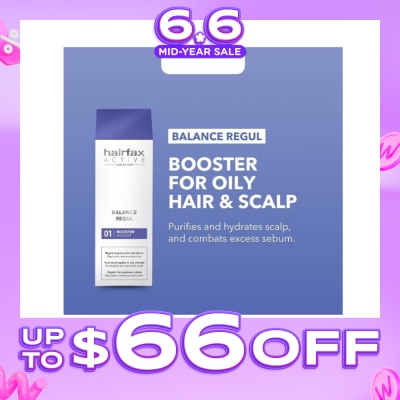 HAIRFAX - Balance Regul Booster (Intensive Treatment For Oily Hair & Scalp) 50ml (Expiry: Jan`2027)