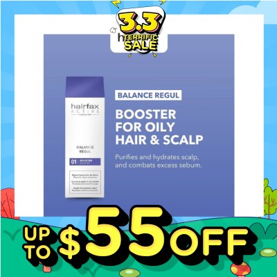 HAIRFAX Balance Regul Booster (Intensive Treatment For Oily Hair & Scalp) 50ml