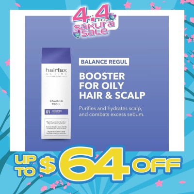 HAIRFAX - Balance Regul Booster (Intensive Treatment For Oily Hair & Scalp) 50ml