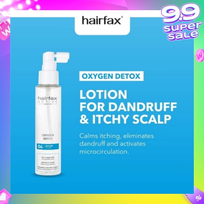 HAIRFAX Oxygen Detox Lotion (For Dandruff & Itchy Scalp) 100ml