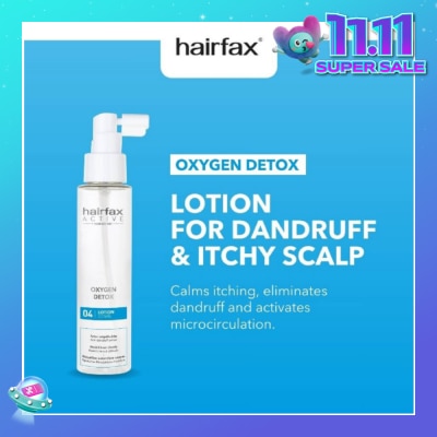 HAIRFAX Oxygen Detox Lotion (For Dandruff & Itchy Scalp) 100ml