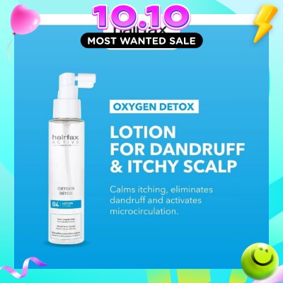 HAIRFAX Oxygen Detox Lotion (For Dandruff & Itchy Scalp) 100ml image