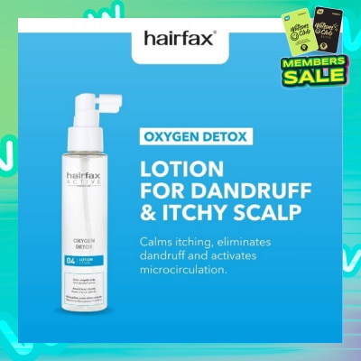 HAIRFAX Oxygen Detox Lotion (For Dandruff & Itchy Scalp) 100ml