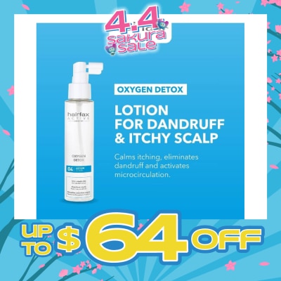 HAIRFAX - Oxygen Detox Lotion (For Dandruff & Itchy Scalp) 100ml