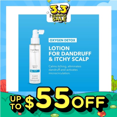 HAIRFAX Oxygen Detox Lotion (For Dandruff & Itchy Scalp) 100ml