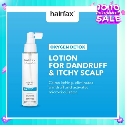 HAIRFAX Oxygen Detox Lotion (For Dandruff & Itchy Scalp) 100ml