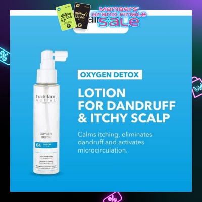 HAIRFAX Oxygen Detox Lotion (For Dandruff & Itchy Scalp) 100ml