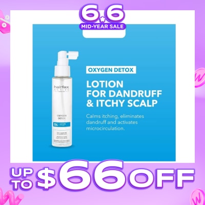 HAIRFAX - Oxygen Detox Lotion (For Dandruff & Itchy Scalp) 100ml