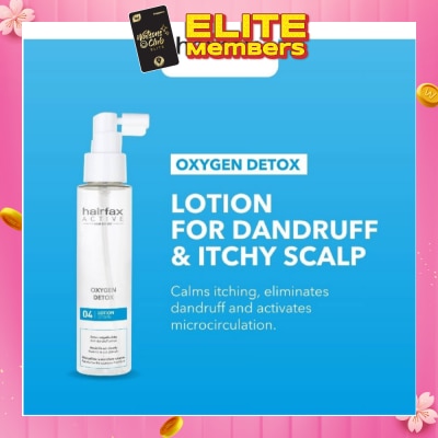 HAIRFAX Oxygen Detox Lotion (For Dandruff & Itchy Scalp) 100ml