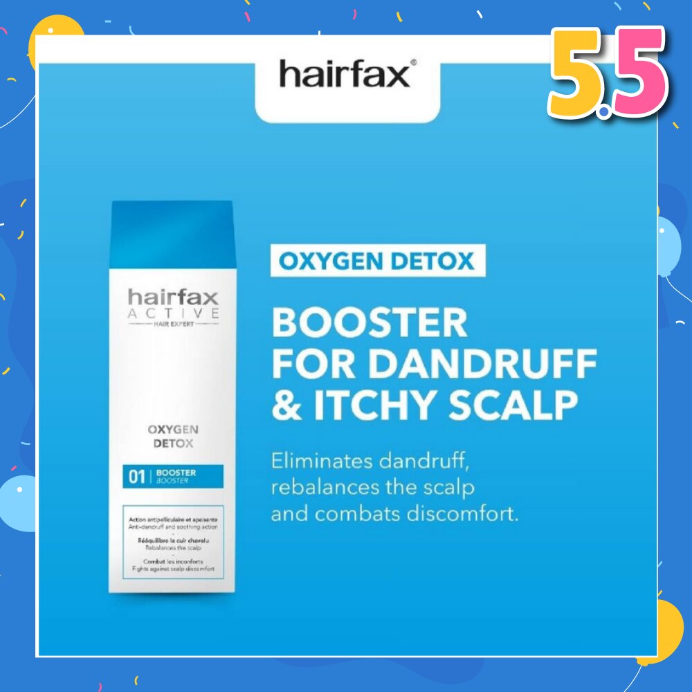 Oxygen Detox Booster (Intensive Treatment For Dandruff & Itchy Scalp) 50ml