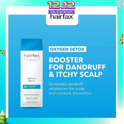 HAIRFAX Oxygen Detox Booster (Intensive Treatment For Dandruff & Itchy Scalp) 50ml