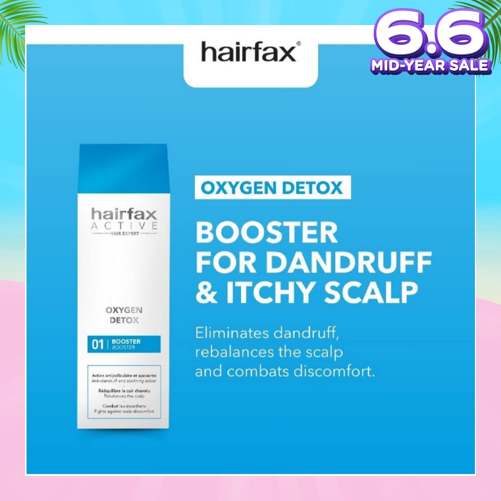 Oxygen Detox Booster (Intensive Treatment For Dandruff & Itchy Scalp) 50ml
