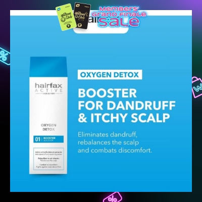 HAIRFAX Oxygen Detox Booster (Intensive Treatment For Dandruff & Itchy Scalp) 50ml
