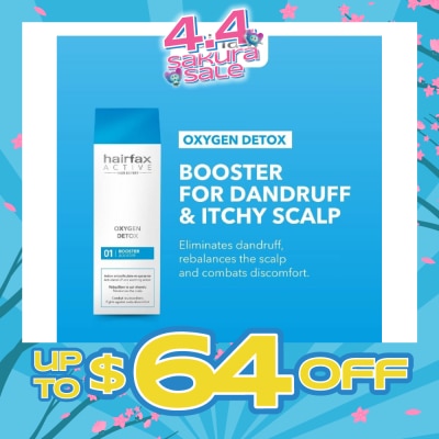 HAIRFAX - Oxygen Detox Booster (Intensive Treatment For Dandruff & Itchy Scalp) 50ml