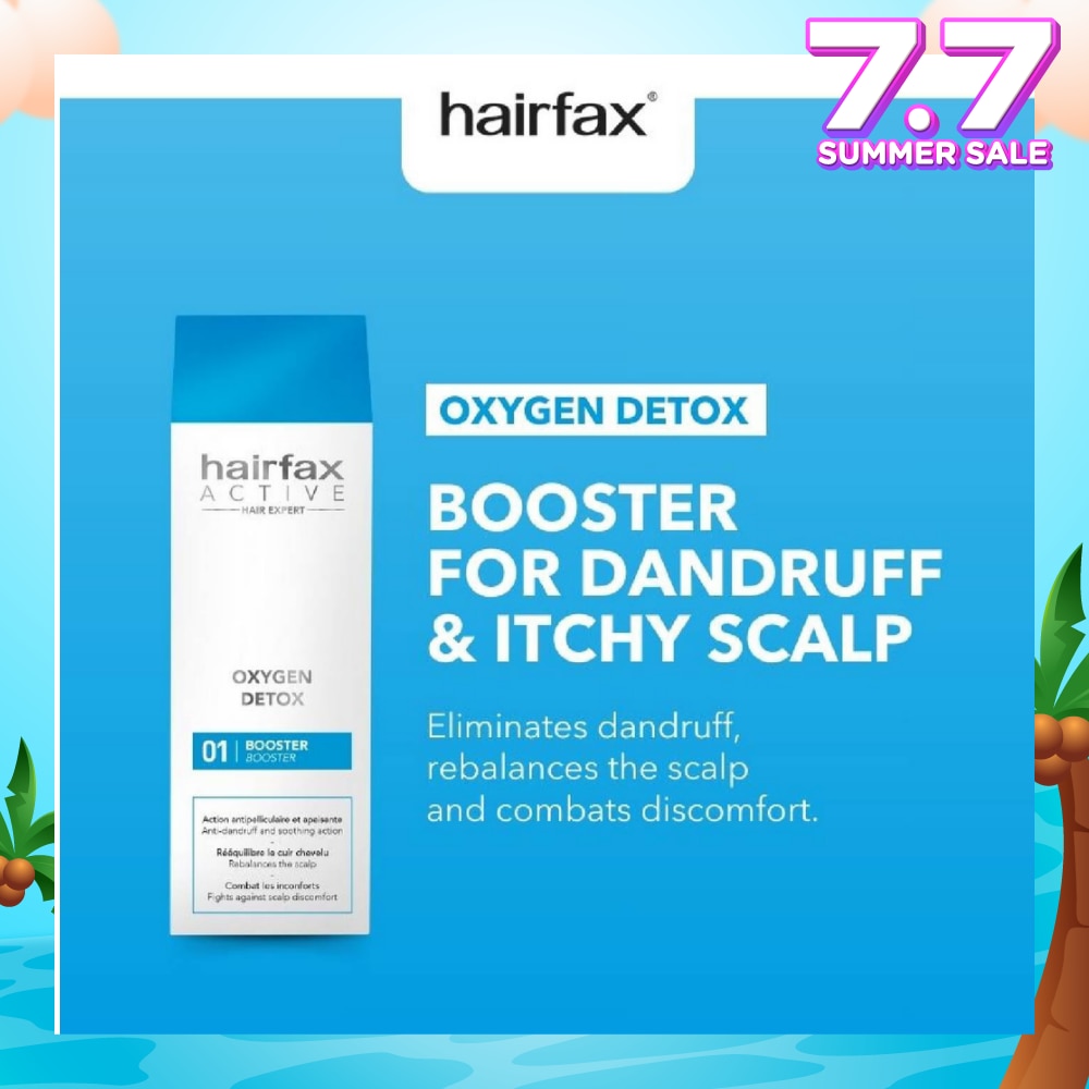 Oxygen Detox Booster (Intensive Treatment For Dandruff & Itchy Scalp) 50ml