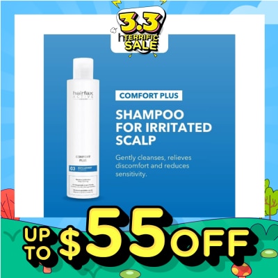 HAIRFAX Comfort Plus Shampoo (For Soothing & Calming Senstive & Irritated Scalp) 200ml