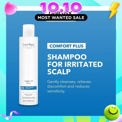 HAIRFAX Comfort Plus Shampoo (For Soothing & Calming Senstive & Irritated Scalp) 200ml image