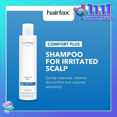 HAIRFAX Comfort Plus Shampoo (For Soothing & Calming Senstive & Irritated Scalp) 200ml