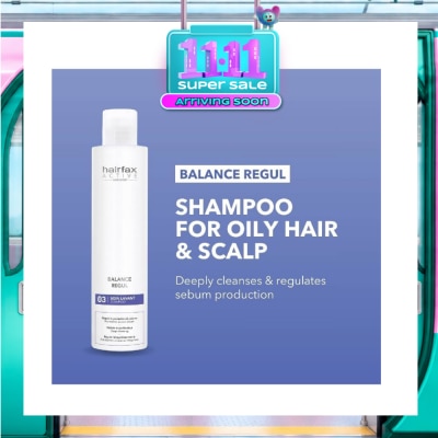 HAIRFAX Balance Regul Shampoo (For Oily Hair & Scalp) 200ml image