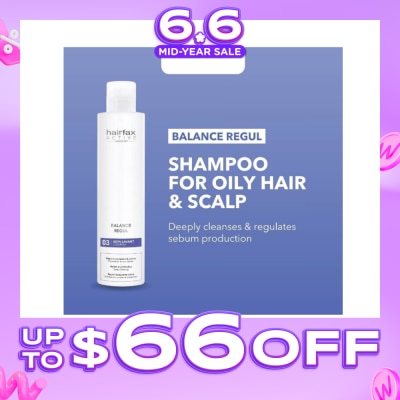 HAIRFAX - Balance Regul Shampoo (For Oily Hair & Scalp) 200ml