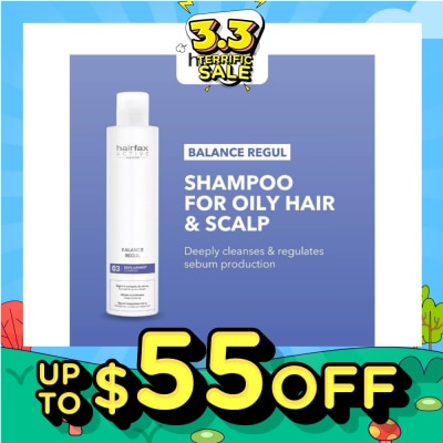 HAIRFAX Balance Regul Shampoo (For Oily Hair & Scalp) 200ml