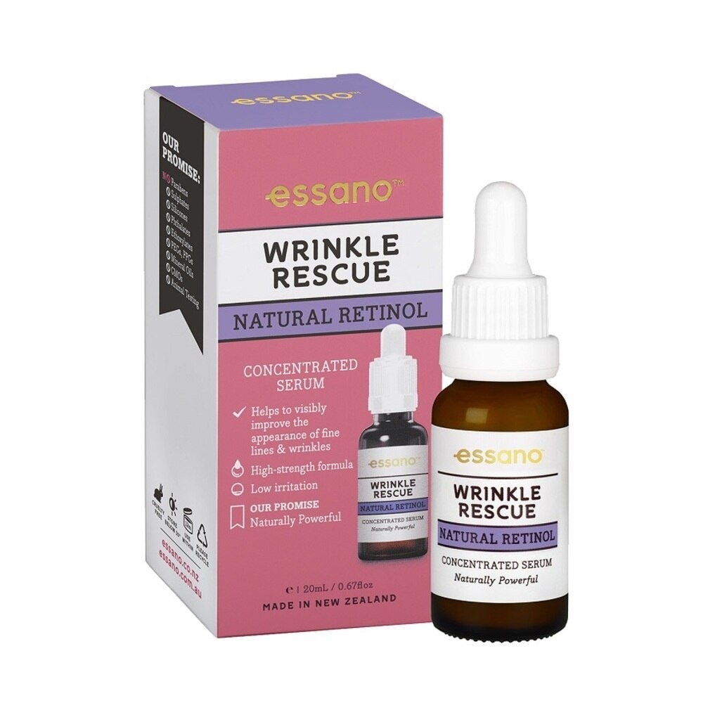 Wrinkle Rescue Natural Retinol Concentrated Serum 20ml