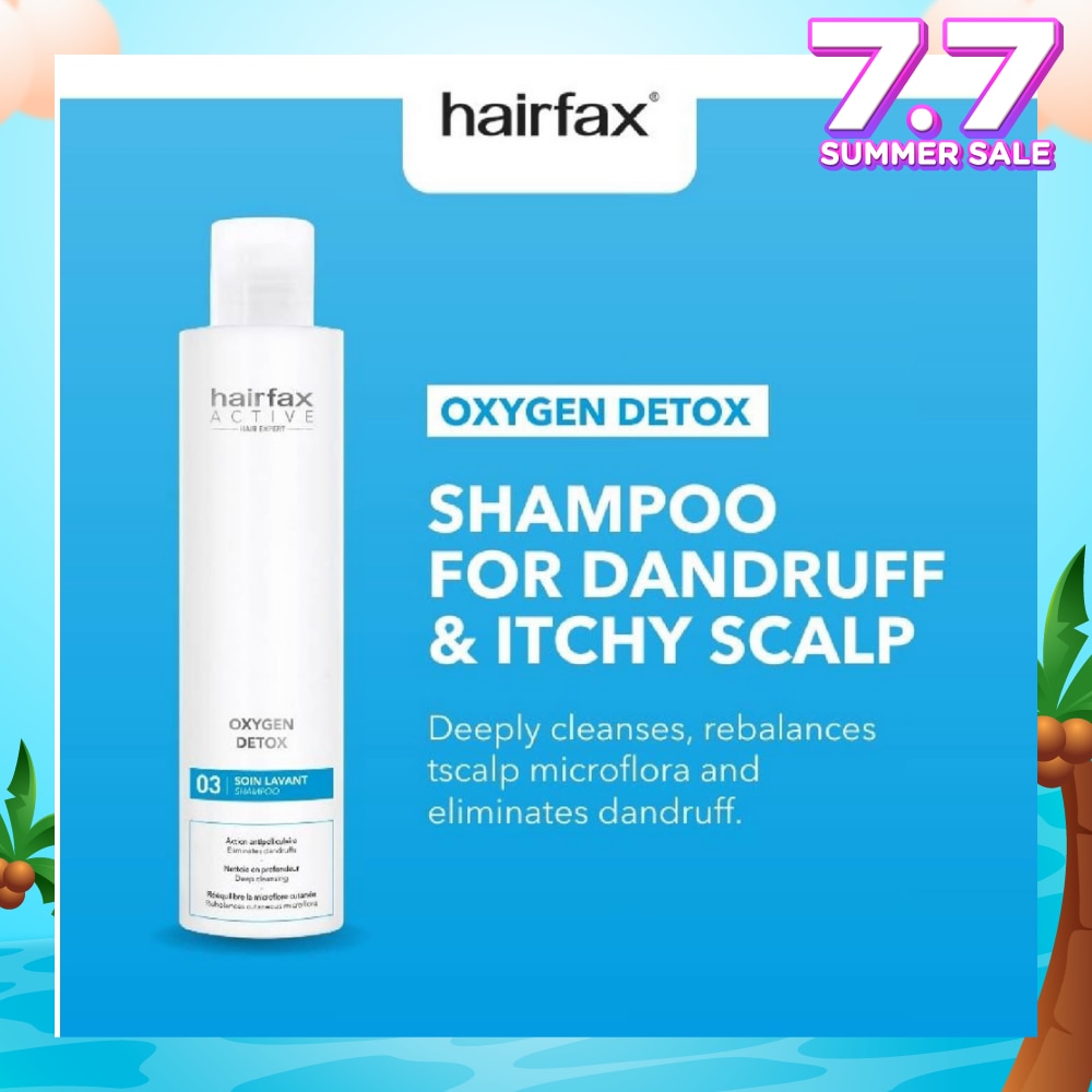Oxygen Detox Shampoo (For Dandruff & Itchy Scalp) 200ml