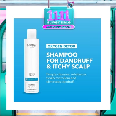 HAIRFAX Oxygen Detox Shampoo (For Dandruff & Itchy Scalp) 200ml image