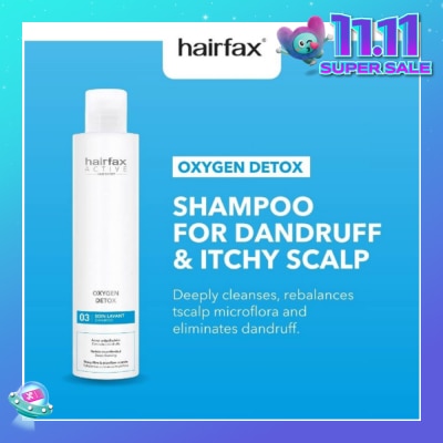 HAIRFAX Oxygen Detox Shampoo (For Dandruff & Itchy Scalp) 200ml