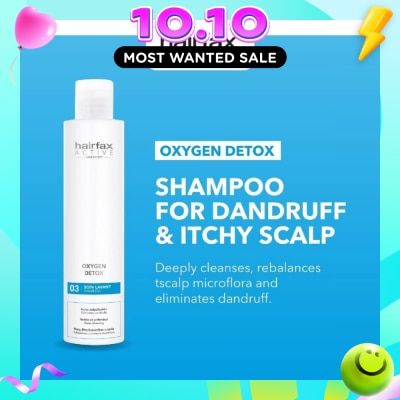 HAIRFAX Oxygen Detox Shampoo (For Dandruff & Itchy Scalp) 200ml image