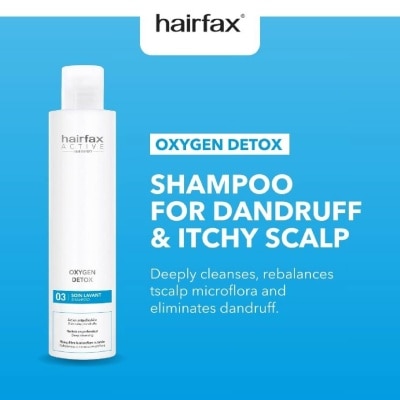 HAIRFAX Oxygen Detox Shampoo (For Dandruff & Itchy Scalp) 200ml ...