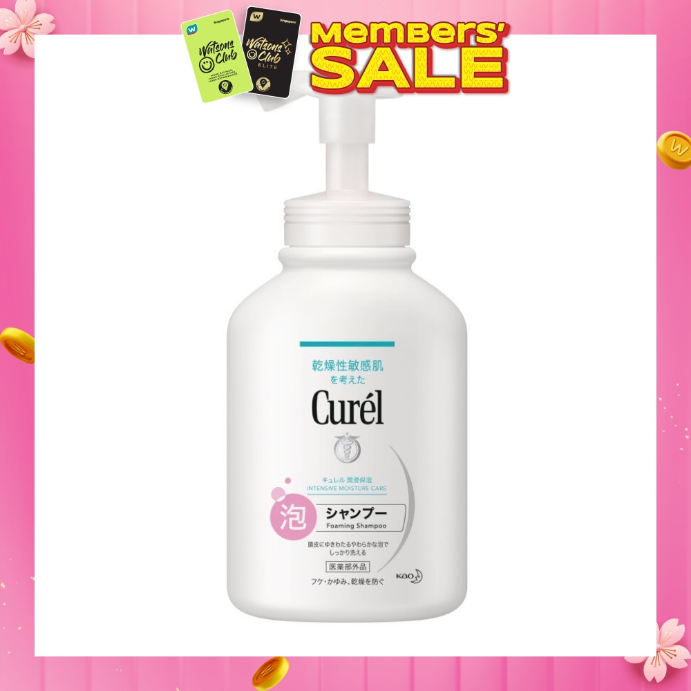 Intensive Moisture Care Foaming Shampoo (Prevents Dandruff, Itchiness & Dryness) 480ml