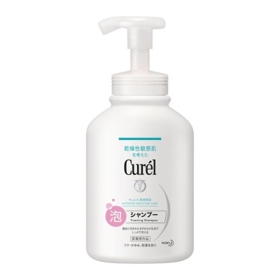 CUREL Intensive Moisture Care Foaming Shampoo (Prevents Dandruff, Itchiness & Dryness) 480ml